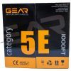 Кабель мережевий UTP 305м, cat.5e, CCA, 4*2*0,50, PVC, indoor, grey GEAR (GEC-UTPCCA050305) зображення 3
