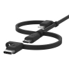 Дата кабель USB 2.0 AM to Lightning + Micro 5P + Type-C 1.0m black Belkin (CAC001BT1MBK) изображение 5