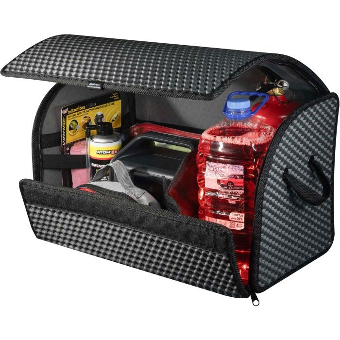 Сумка-органайзер EVAtech M-PRO 32x50x30 см. Ромб серый с черным кантом (BS13642OM3RGB) изображение 4