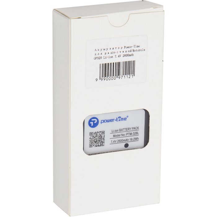 Аккумуляторная батарея Motorola GP320 Li-ion 7.4V 2600mAh Power-Time (PTM-328L) изображение 5
