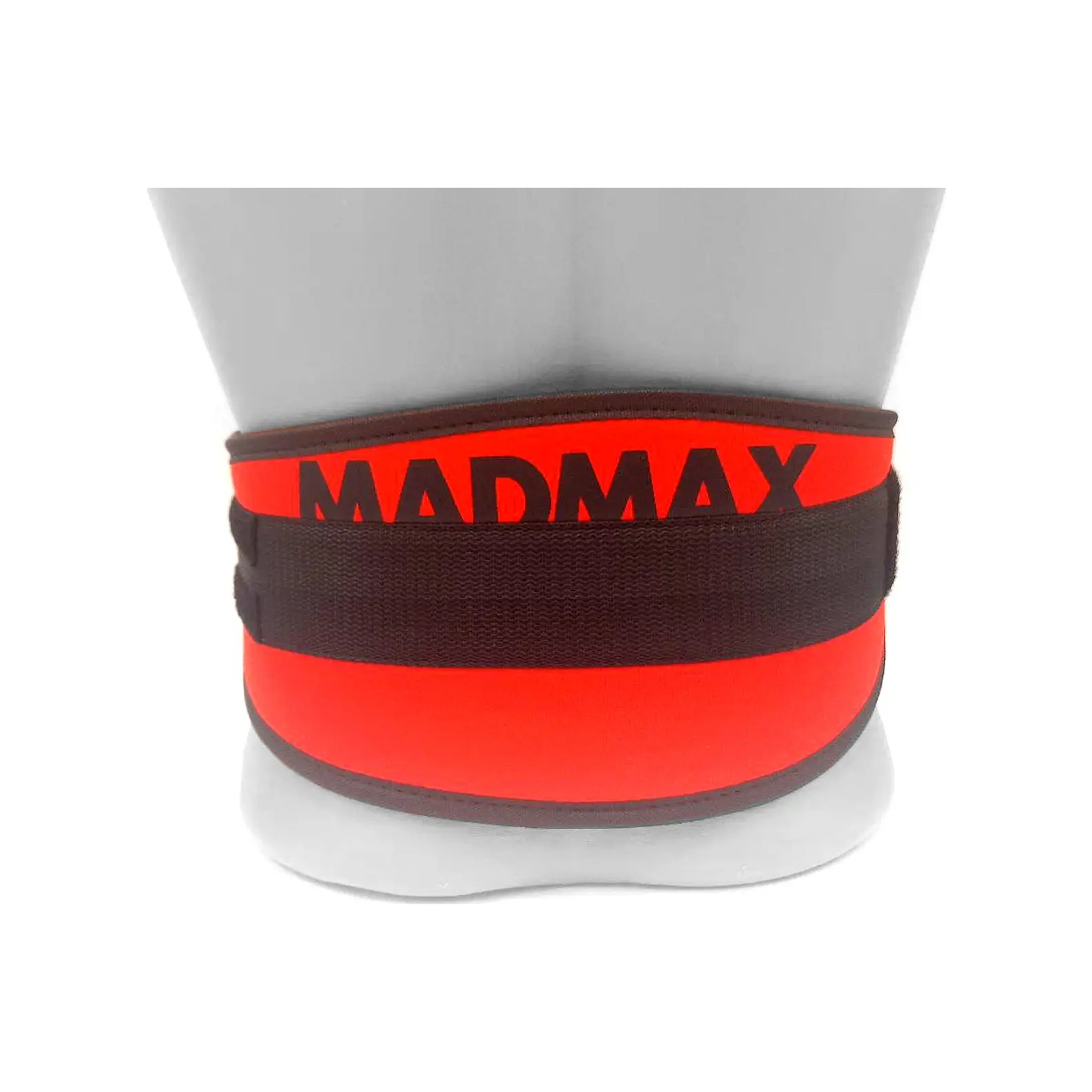 Атлетический пояс MadMax MFB-421 Simply the Best неопреновий Red XL (MFB-421-RED_XL) изображение 8