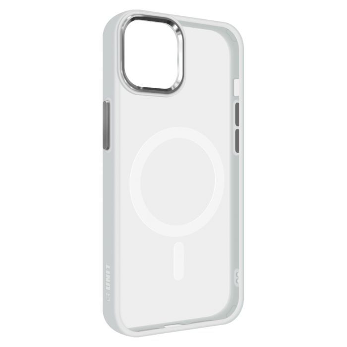 Чохол до мобільного телефона Armorstandart Unit MagSafe Apple iPhone 12/12 Pro Matte Clear Silver (ARM70444)
