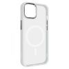 Чохол до мобільного телефона Armorstandart Unit MagSafe Apple iPhone 12/12 Pro Matte Clear Silver (ARM70444)
