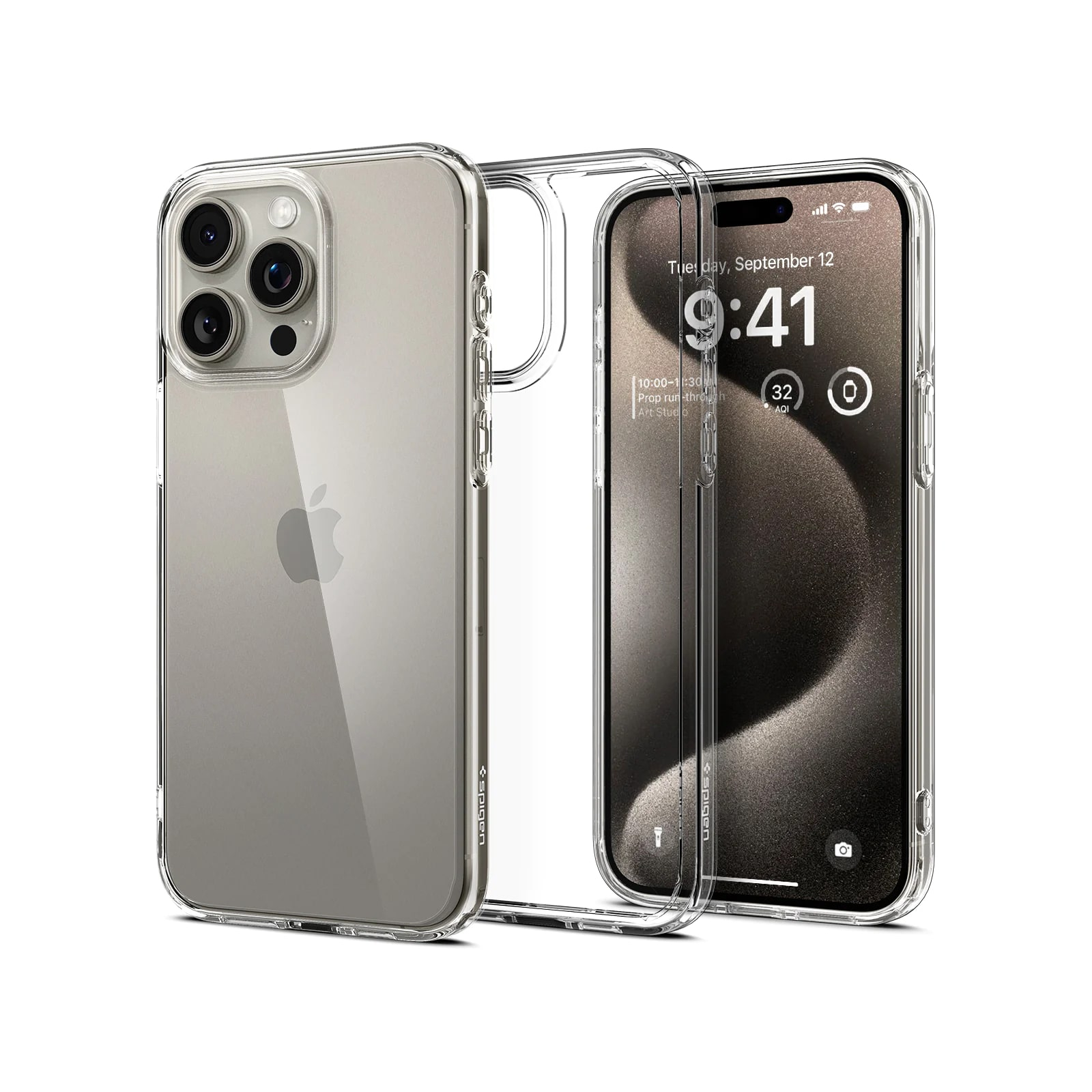 Чехол для мобильного телефона Spigen Apple iPhone 15 Pro Max Ultra Hybrid Matte Black (ACS06570) изображение 2