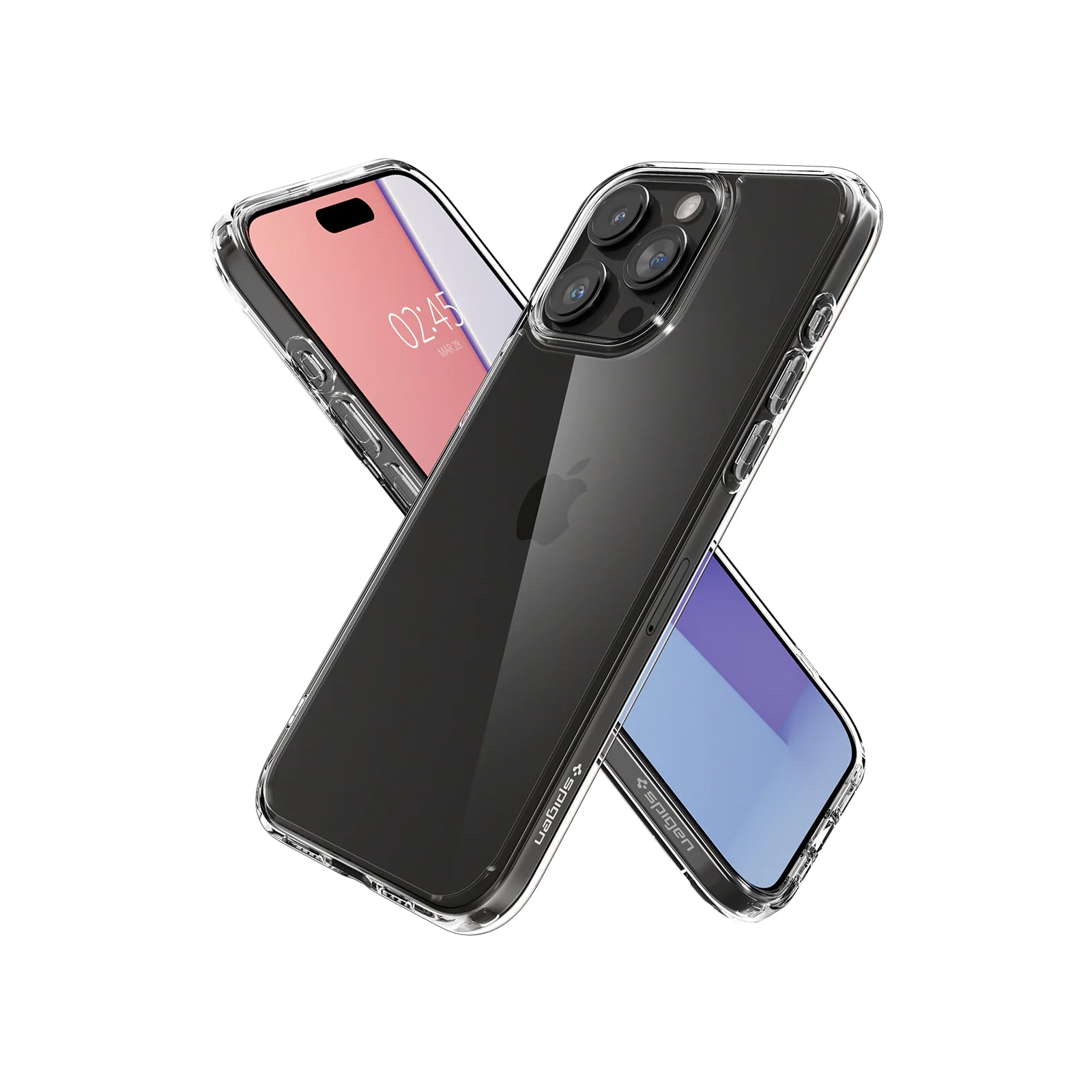Чехол для мобильного телефона Spigen Apple iPhone 15 Pro Max Ultra Hybrid Crystal Clear (ACS06565) изображение 3