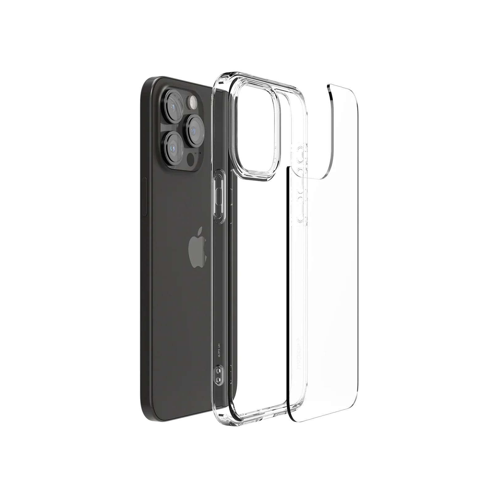 Чехол для мобильного телефона Spigen Apple iPhone 15 Pro Max Ultra Hybrid Matte Black (ACS06570) изображение 6