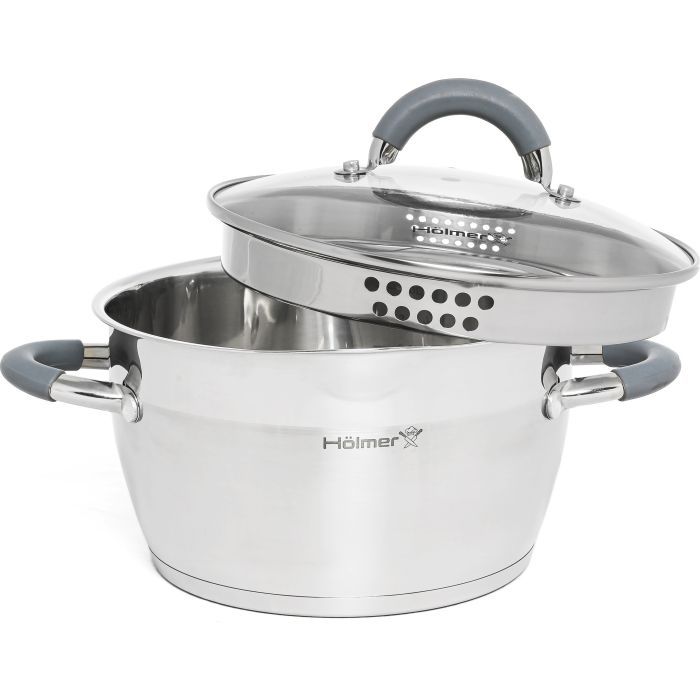 Кастрюля Hölmer Chef Assistant з кришкою 3,6 л (CR-16536-SSGD Chef Assistant) изображение 2