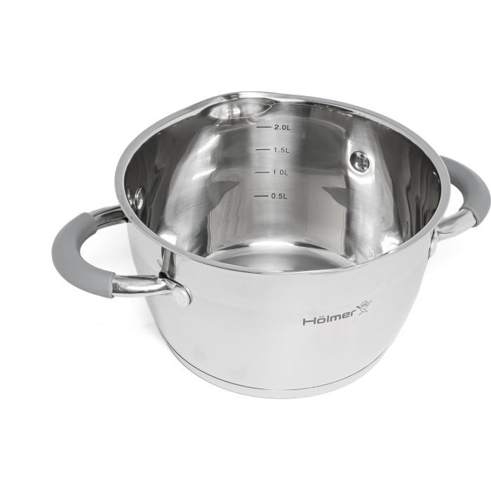 Кастрюля Hölmer Chef Assistant з кришкою 3,6 л (CR-16536-SSGD Chef Assistant) изображение 3