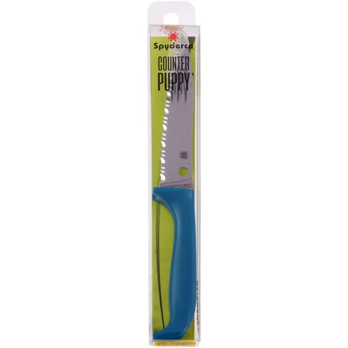 Ніж Spyderco Counter Puppy Serrated Blue (K20SBL) зображення 3