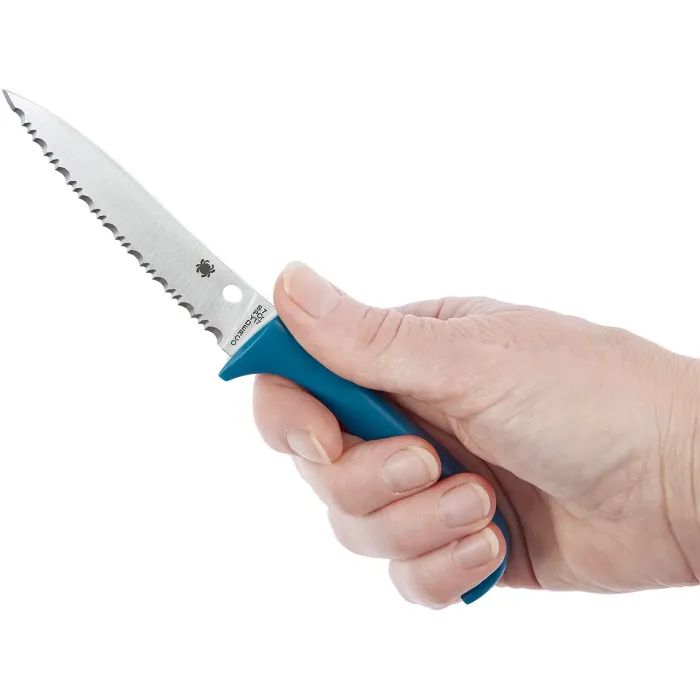 Ніж Spyderco Counter Puppy Serrated Blue (K20SBL) зображення 4