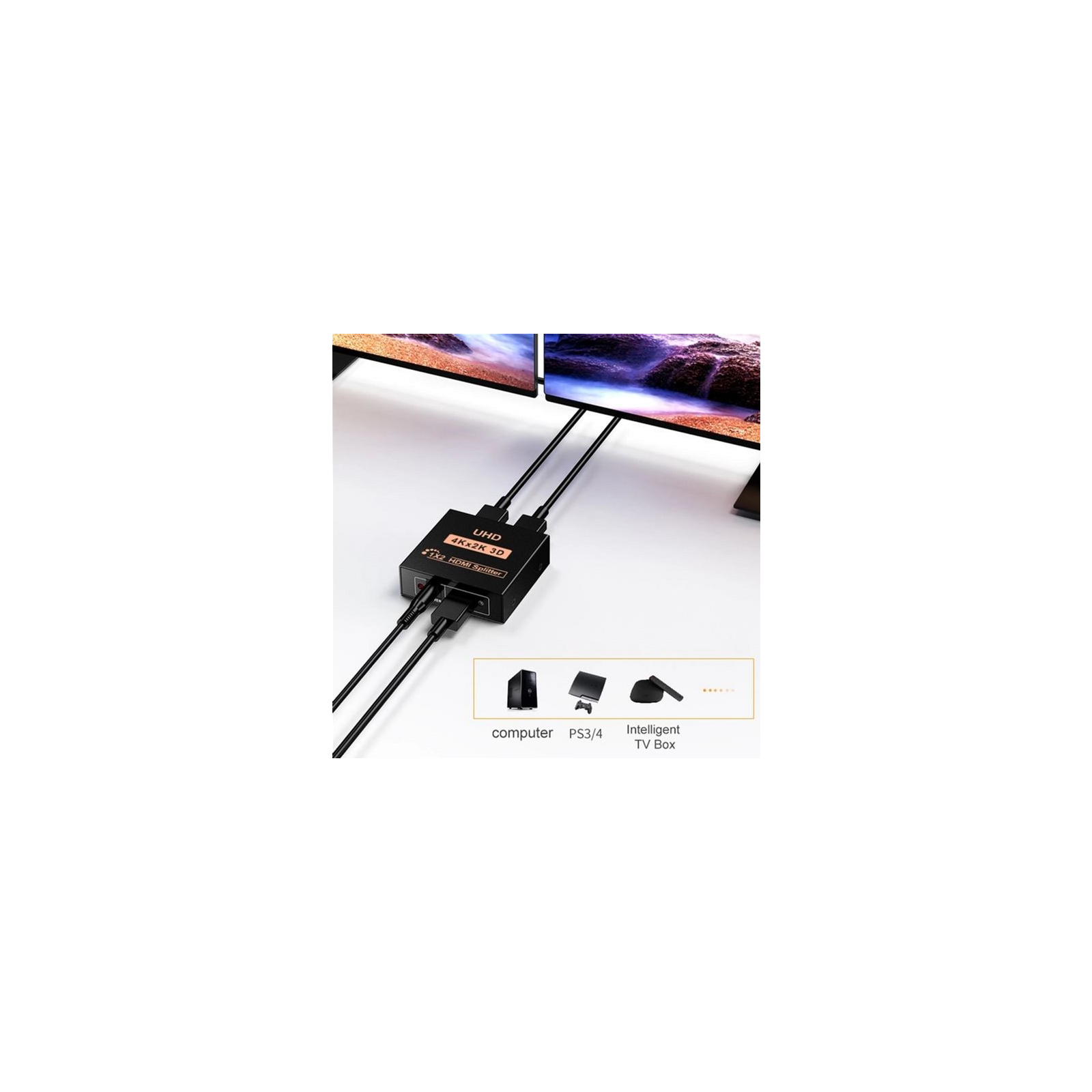 Разветвитель Dynamode HDMI Splitter 1x2 изображение 6