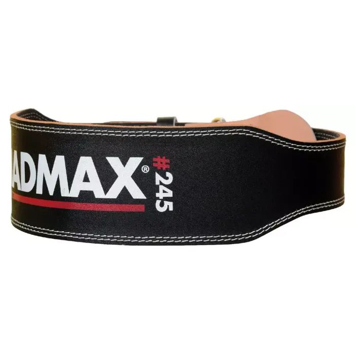 Атлетичний пояс MadMax MFB-245 Full leather шкіряний Black S (MFB-245_S)