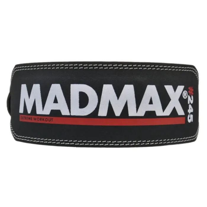 Атлетичний пояс MadMax MFB-245 Full leather шкіряний Black S (MFB-245_S) зображення 2