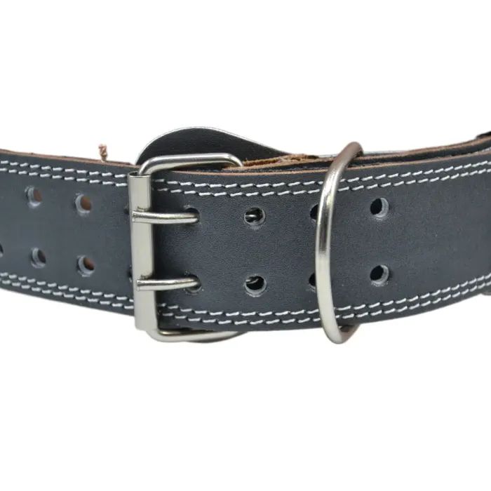 Атлетичний пояс MadMax MFB-245 Full leather шкіряний Black S (MFB-245_S) зображення 3