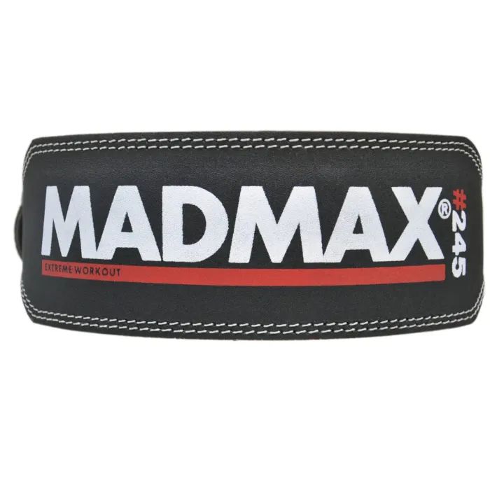 Атлетичний пояс MadMax MFB-245 Full leather шкіряний Black S (MFB-245_S) зображення 7