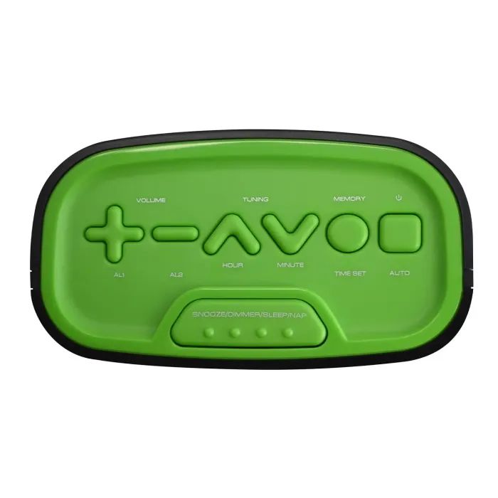 Настольные часы Technoline WT465 з радіо Black/Green (WT465 grun) (DAS301825) изображение 4