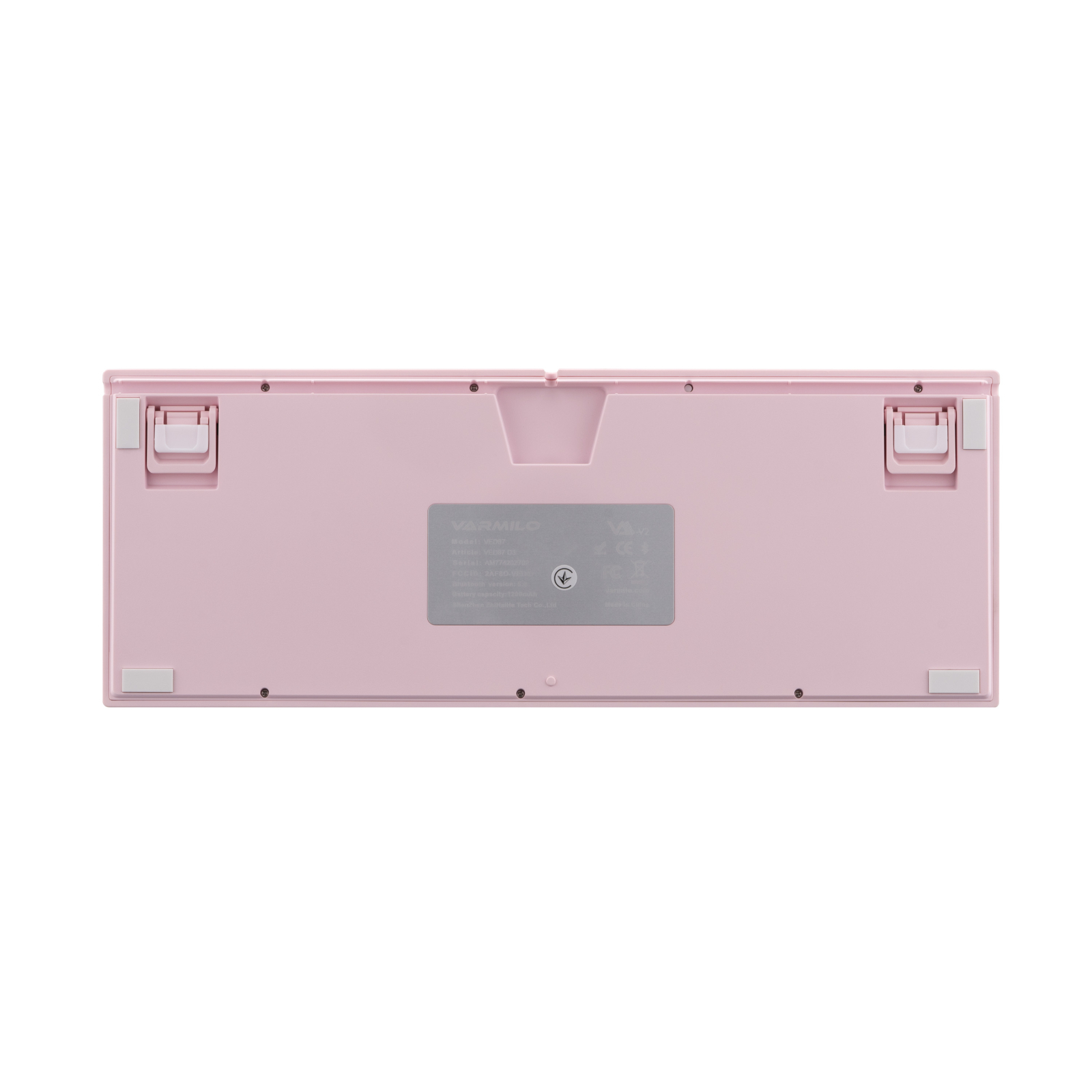 Клавиатура Varmilo VEM87 Dreams On Board 87Key EC V2 Sakura USB UA White LED Pink (A33A030A9A3A17A028) изображение 8