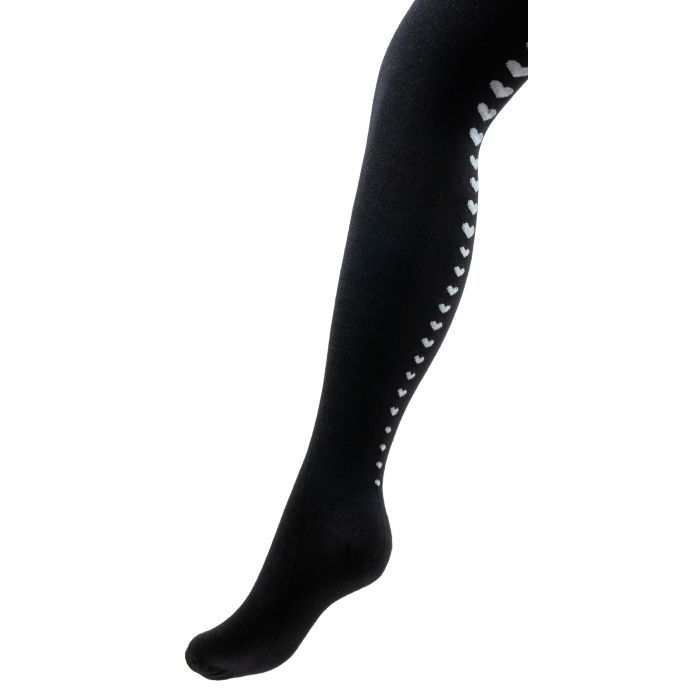 Колготки детские UCS Socks с сердечками (M0C0301-1443-5G-black)