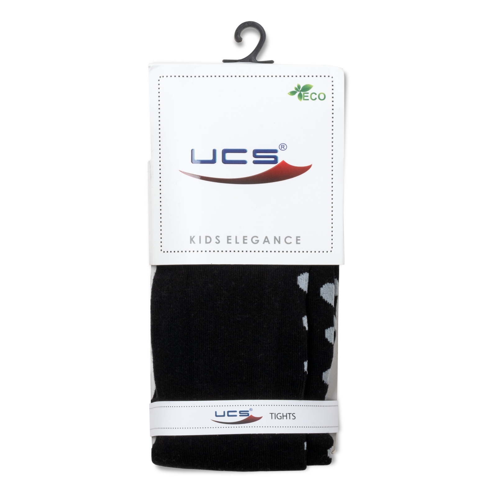 Колготки UCS Socks с сердечками (M0C0301-1443-5G-black) изображение 2