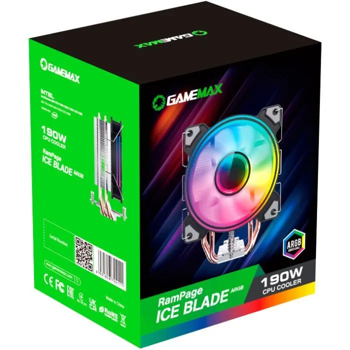 Кулер для процессора Gamemax Ice Blade Argb изображение 10