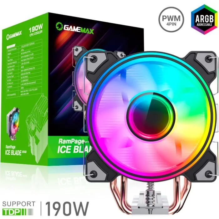 Кулер для процессора Gamemax Ice Blade Argb изображение 9
