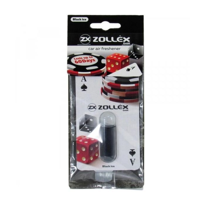 Ароматизатор для автомобиля Zollex CASINO Black ice (3931152)