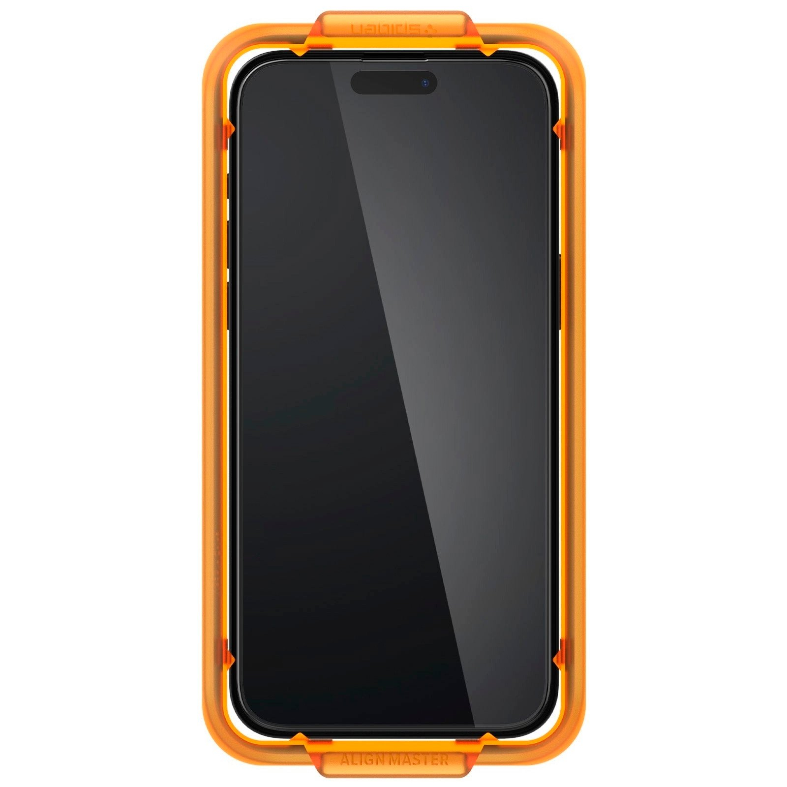 Стекло защитное Spigen Apple iPhone 15 Pro Glas.tR AlignMaster FC Black (2P) (AGL06895) изображение 5