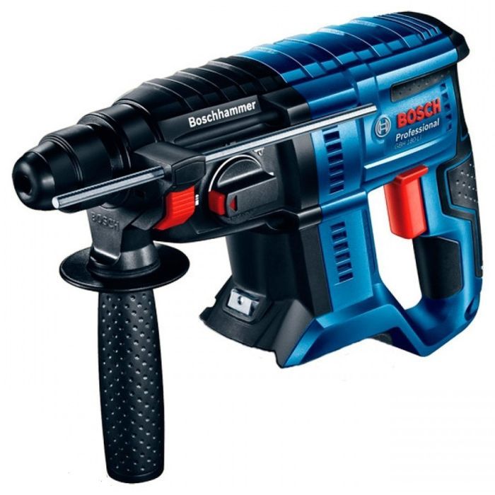 Перфоратор Bosch GBH 180-LI SOLO, 18, 2 Дж, 2.3 кг (без АКБ та ЗП) (0.611.911.120)