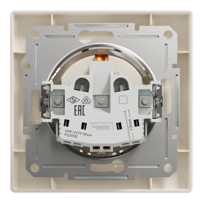 Розетка Schneider Electric ASFORA сталь (EPH2900162) изображение 8