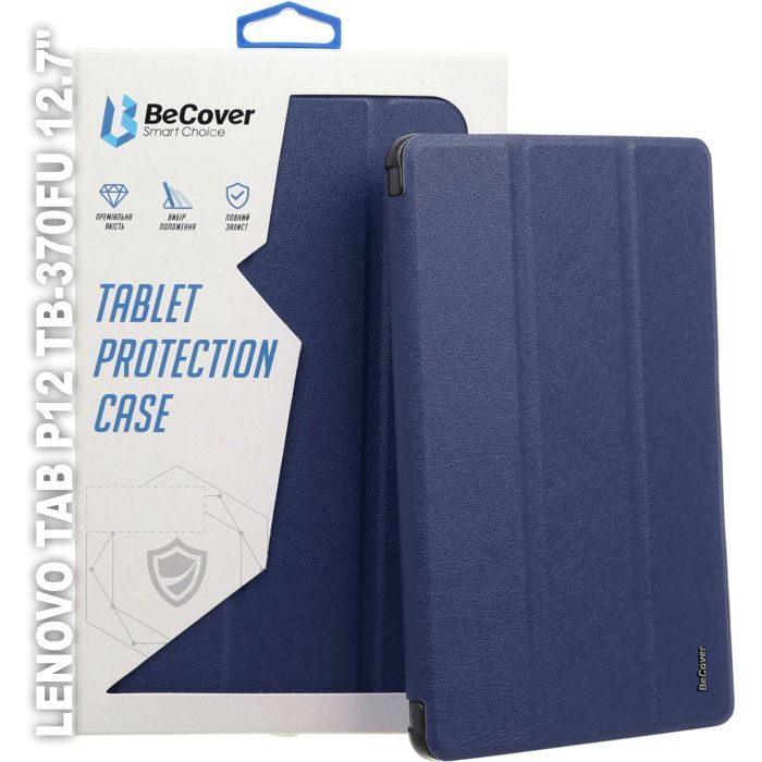 Чехол для планшета BeCover Smart Case Lenovo Tab P12 TB-370FU 12.7" Black (709878)