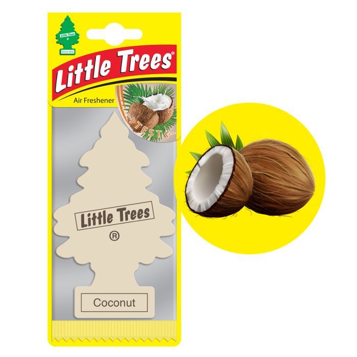 Ароматизатор для автомобіля Little Trees Кокос (78004) зображення 3