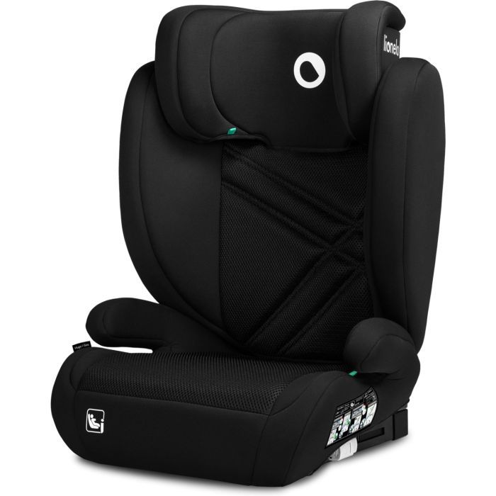 Автокресло Lionelo Hugo I-Size Black Grey 15-36 кг (LO-HUGO I-SIZE BLACK GREY)