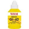 Чорнило WWM Canon GI-40 для G5040/G6040 190г Yellow (KeyLock) (G40Y) зображення 2