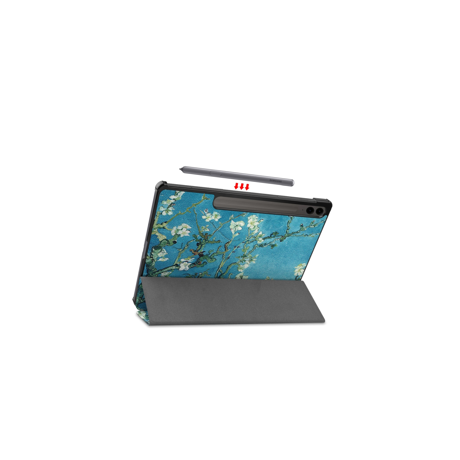 Чохол до планшета BeCover Smart Case Samsung Tab S9 Plus (SM-X810/SM-X816)/S9 FE Plus (SM-X610/SM-X616) 12.4" Gray (710324) зображення 5