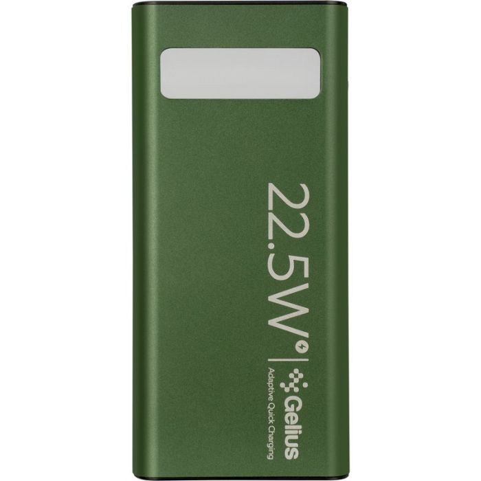 Батарея универсальная Gelius Lightstone GP-PB300 30000mAh QC+PD (22.5W) Green (00000090465) изображение 3
