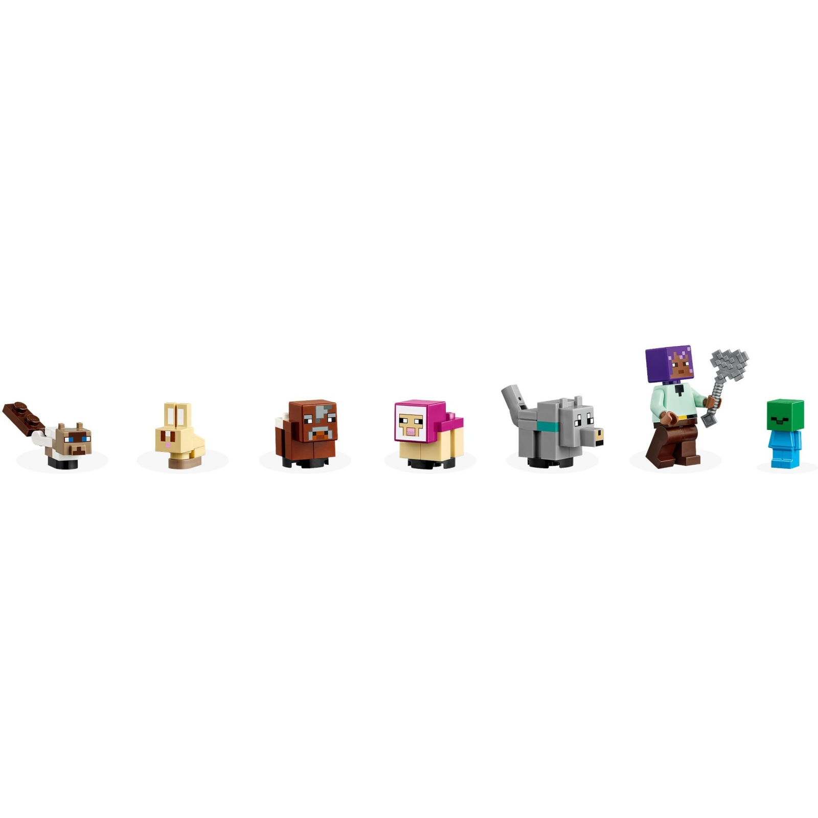 Конструктор LEGO Minecraft Притулок для тварин (21253) зображення 3