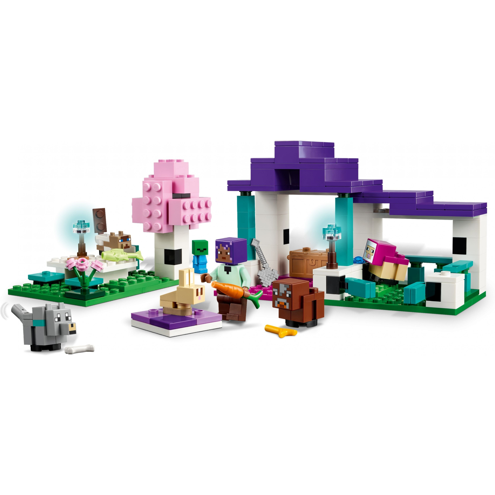 Конструктор LEGO Minecraft Приют для животных (21253) изображение 4