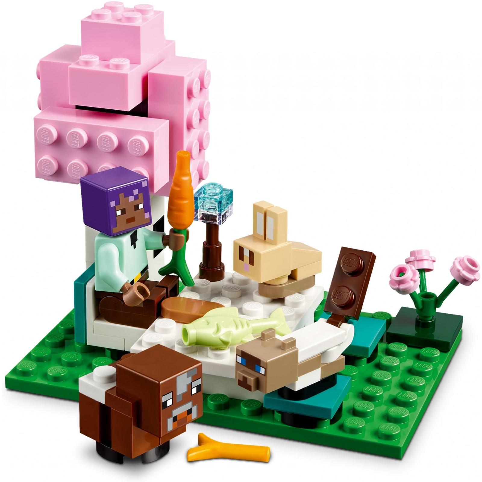 Конструктор LEGO Minecraft Притулок для тварин (21253) зображення 6