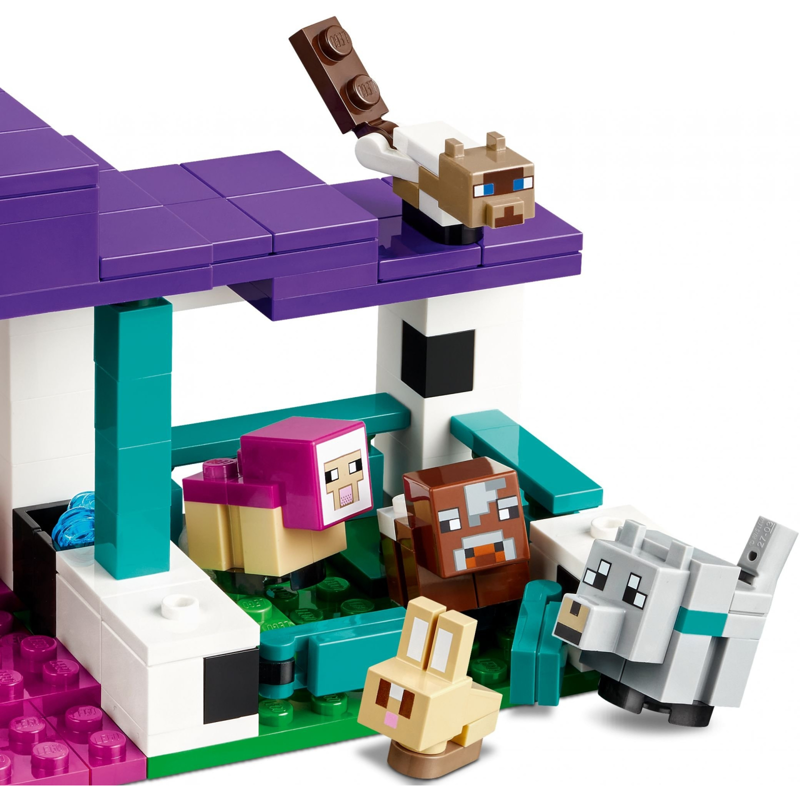 Конструктор LEGO Minecraft Приют для животных (21253) изображение 7