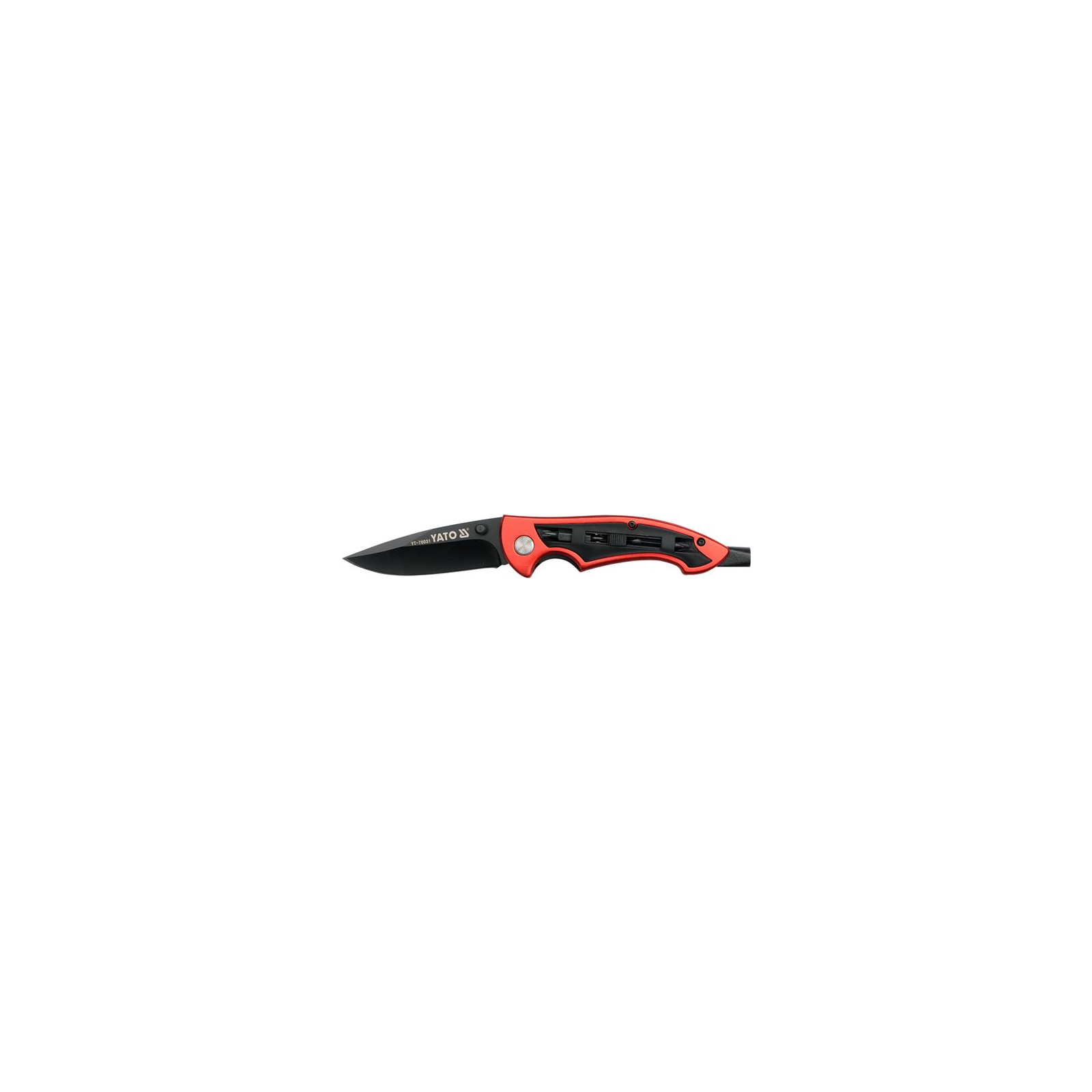 Нож Yato складной 205мм с держателем для бит (YT-76031)
