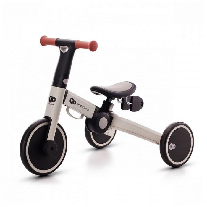 Дитячий велосипед Kinderkraft 3 в 1 4TRIKE szary Grey (KR4TRI22GRY0000) зображення 3