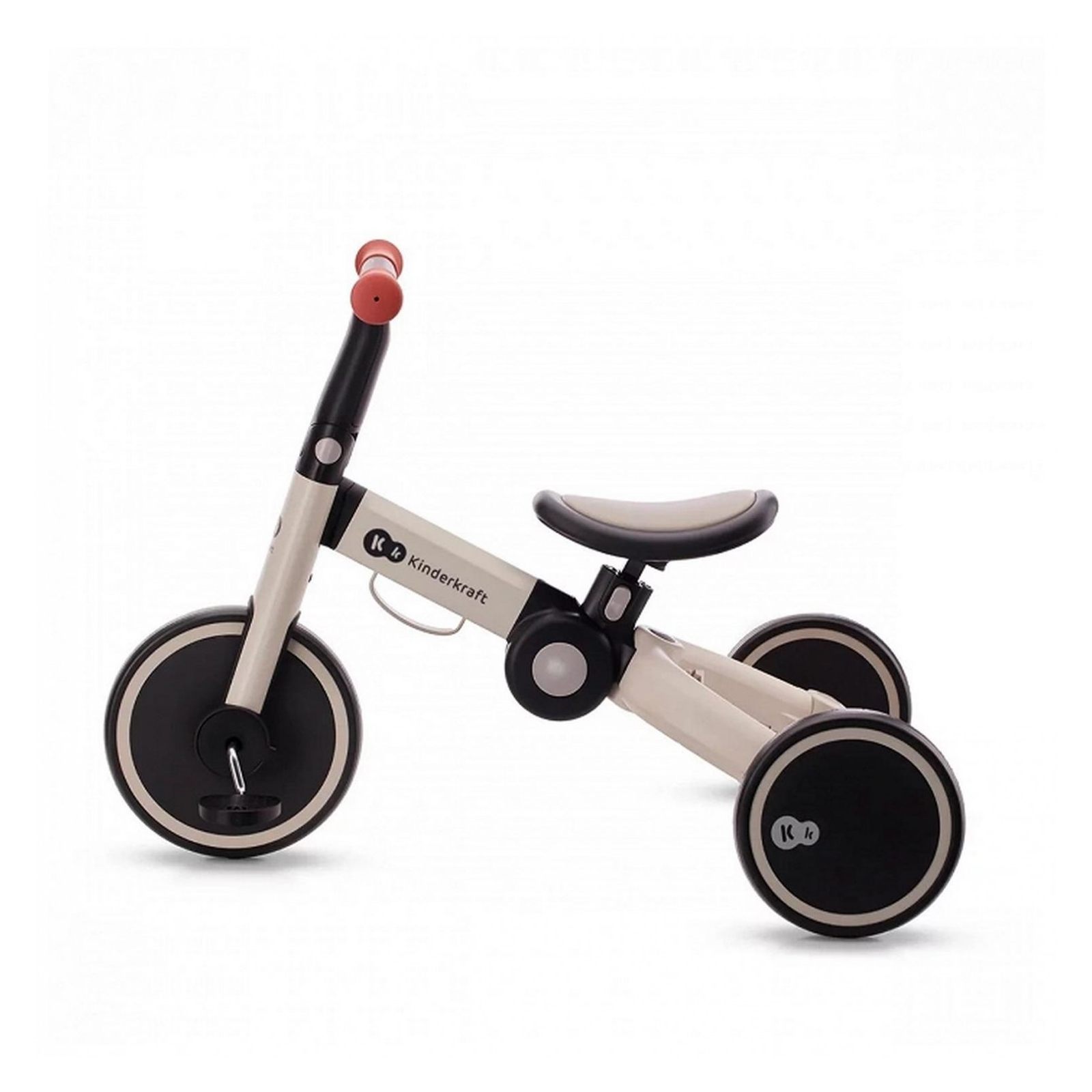 Детский велосипед Kinderkraft 3 в 1 4TRIKE szary Grey (KR4TRI22GRY0000)
