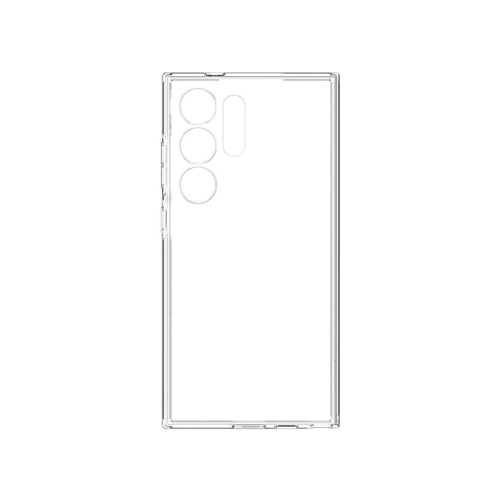 Чехол для мобильного телефона Spigen Samsung Galaxy S24 Ultra Liquid Crystal Crystal Clear (ACS07283) изображение 5