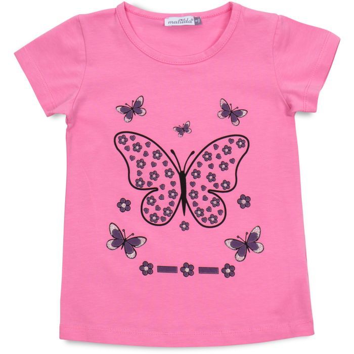 Піжама дитяча Matilda з метеликом (12247-3-116G-pink) зображення 2
