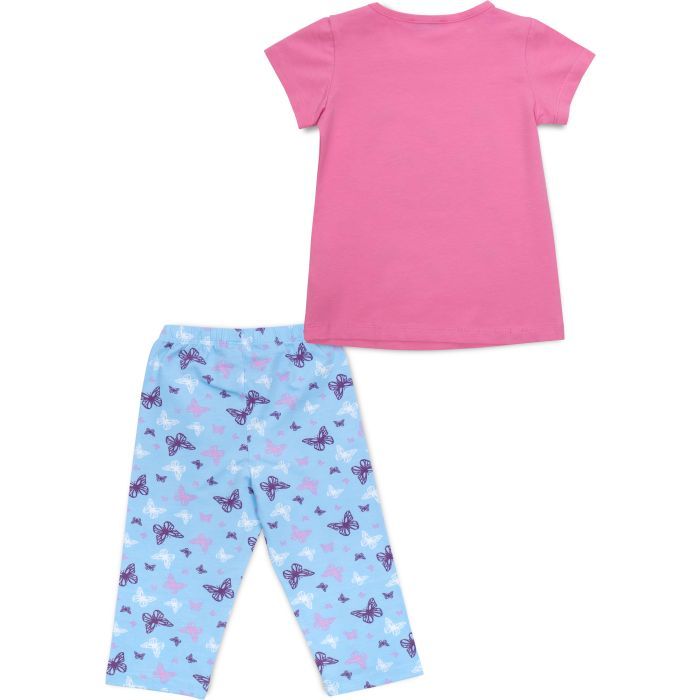 Піжама дитяча Matilda з метеликом (12247-3-116G-pink) зображення 4