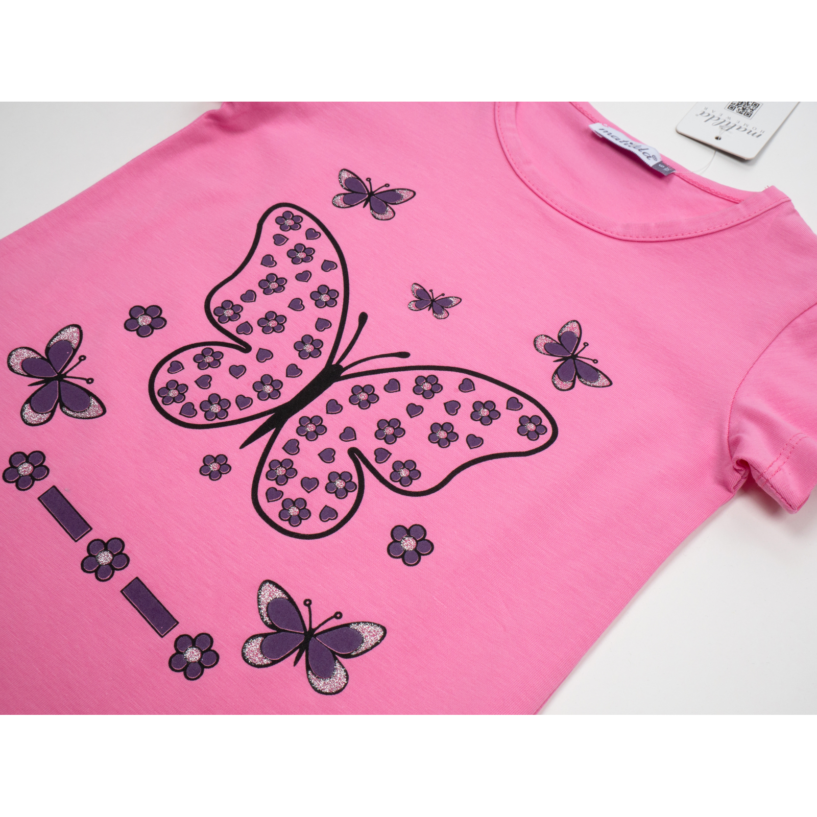 Піжама Matilda з метеликом (12247-3-116G-pink) зображення 7