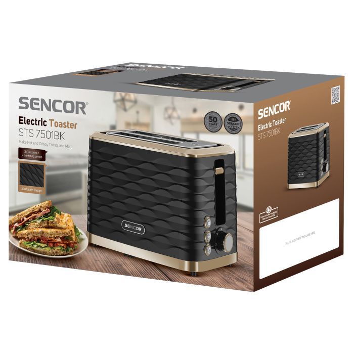 Тостер Sencor STS7501BK изображение 11