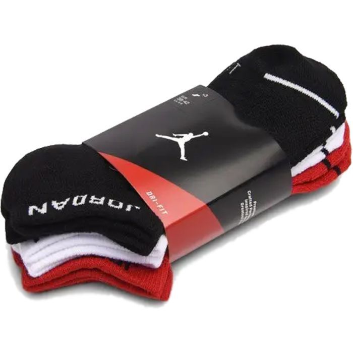 Шкарпетки Nike U J Everyday Max Ns SX5546-011 34-38 3 пари Чорний/Білий/Червоний (659658602182) зображення 9