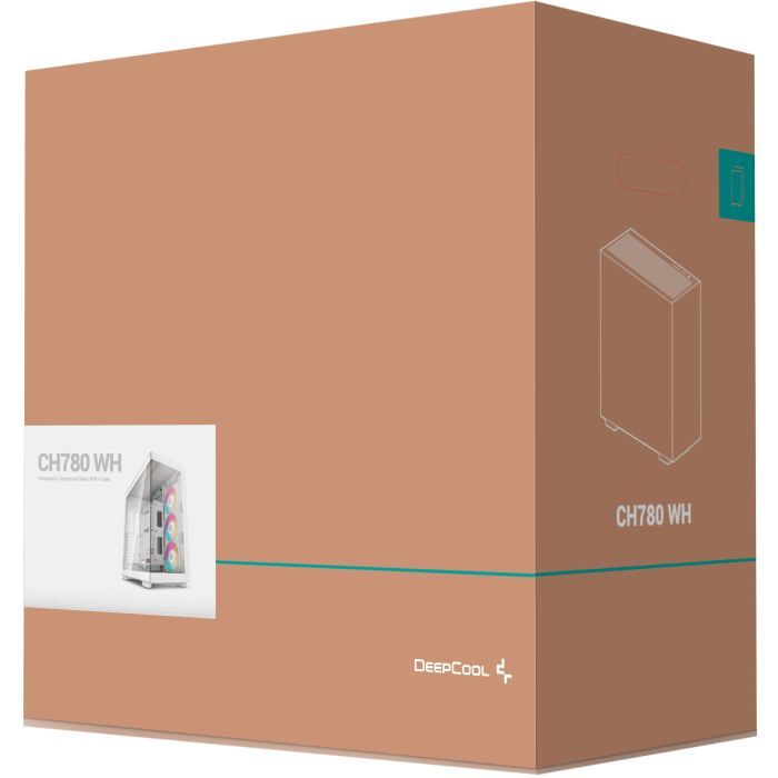 Корпус Deepcool CH780 White (R-CH780-WHADE41-G-1) зображення 12