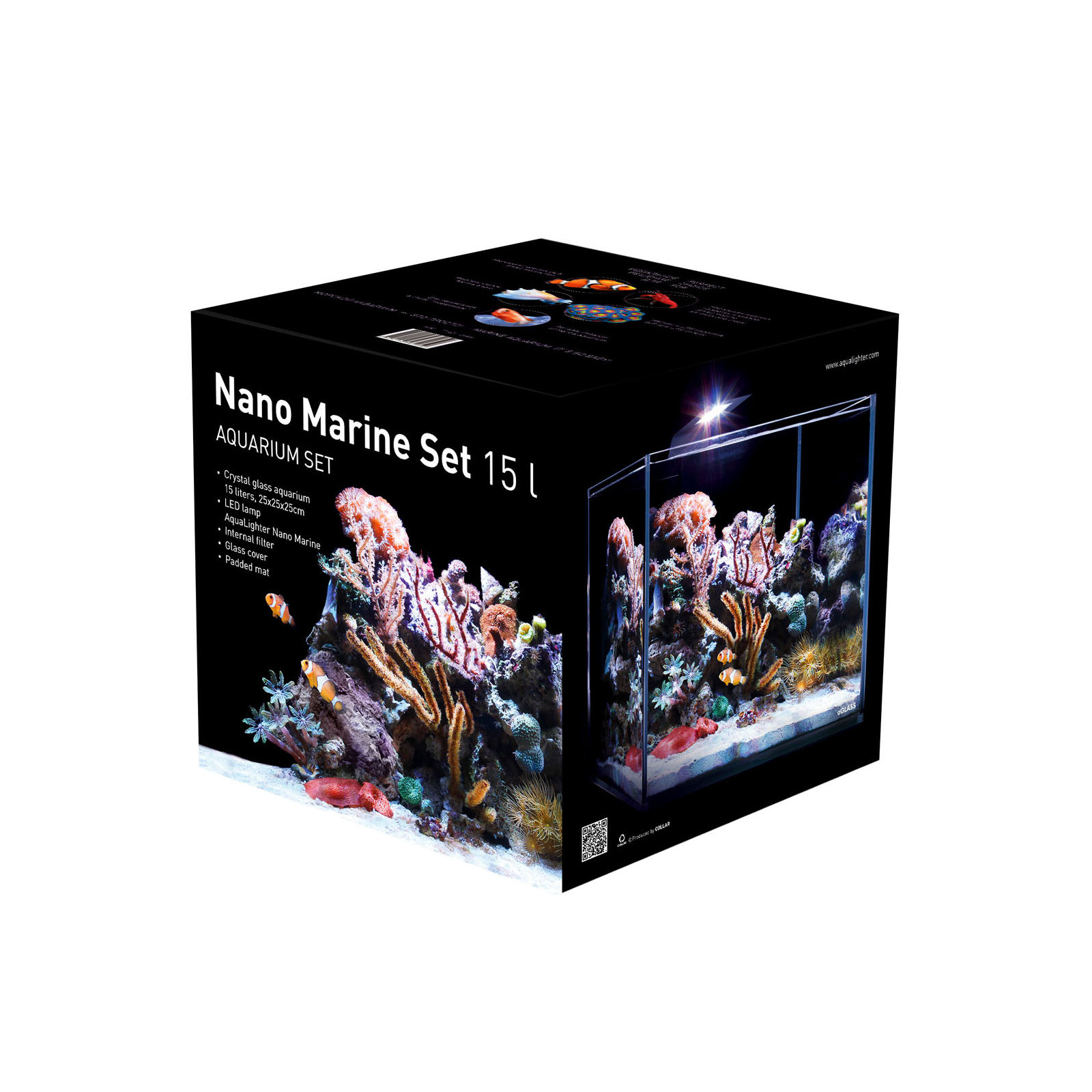 Аквариум Aqualighter набор Nano Marine Set 15 л (7143) изображение 2